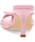 Фото #3 товара Women's Zini Strappy Kitten-Heel Dress Sandals