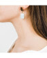 ფოტო #2 პროდუქტის Layered Square + Amazonite Earrings