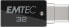 Фото #8 товара USB флеш-накопитель EMTEC T260C 32 GB USB-A / USB-C 3.2 Gen 1 180 MB/s поворотный черный нержавеющая сталь