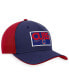 Фото #4 товара Men's Royal, Red Chicago Cubs Classic99 Colorblock Performance Snapback Hat
