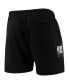 Фото #4 товара Men's Black Milwaukee Bucks Mesh Capsule Shorts