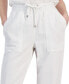 ფოტო #4 პროდუქტის Women's High Rise Cuffed Twill Pants