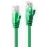 Lindy 5m Cat.6 U/UTP Cable - Green - 5 m - Cat6 - U/UTP (UTP) - RJ-45 - RJ-45
