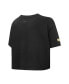 ფოტო #2 პროდუქტის Women's Black Phoenix Suns Holiday Glam Boxy T-shirt