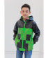 ფოტო #3 პროდუქტის Creeper Boys Zip Up Raincoat Jacket Toddler| Child