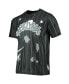ფოტო #2 პროდუქტის Men's Black Brooklyn Nets Striped Splatter T-shirt