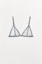 MESH BRALETTE WITH RHINESTONES