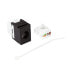 Фото #7 товара LogiLink NK4028 - Flat - Black - White - RJ-45 - Male - Cat5e - Cat6 - -10 - 60 °C