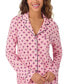 ფოტო #3 პროდუქტის Women's 2-Pc. Printed Long-Sleeve Pajamas Set