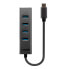 USB Hub LINDY 43325 Grey