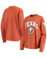 Фото #1 товара Women's Texas Orange Texas Longhorns Edith Long Sleeve T-shirt