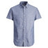 JACK & JONES Linen short sleeve shirt