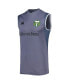 ფოტო #3 პროდუქტის Men's Gray Portland Timbers 2023 On-Field Sleeveless Training Jersey