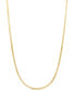ფოტო #1 პროდუქტის Herringbone Link Chain Necklace (3-3/8mm) in 10k Gold, 16" + 2" extender