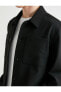 Фото #9 товара Куртка мужская Koton с классическим воротником и деталями на карманах