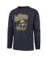 ფოტო #2 პროდუქტის Men's Navy Michigan Wolverines College Football Playoff 2023 National Champions State Outline Franklin Long Sleeve T-shirt