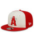 Фото #4 товара Big Boys Red Los Angeles Angels 2022 City Connect 9FIFTY Snapback Adjustable Hat