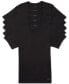 ფოტო #1 პროდუქტის Men's 5-Pk. Cotton Classics Crew Neck Undershirts, Created for Macy's