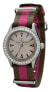 Toy Watch Women's VI10SL Multi Color Canvas Strap Swarovski Crystals 36mm Watch