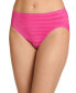 Seamfree Matte and Shine Hi-Cut Underwear 1306, Extended Sizes