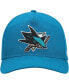 Фото #2 товара Men's Teal San Jose Sharks Primary Hitch Snapback Hat