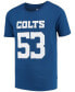Фото #3 товара Футболка для младенцев OuterStuff Darius Leonard Royal Indianapolis Colts Mainliner Name and Number