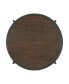Фото #3 товара Carlo Round End Table with Wooden Top
