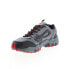 Фото #12 товара Fila Reminder 1JM01263-073 Mens Gray Leather Lace Up Athletic Hiking Shoes