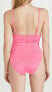 Solid&Striped 279884 Women's Swimwear The spencer belt One-piece, Tonal pink, XS