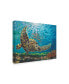 Фото #2 товара Интерьерная картина Trademark Global Carolee Vitaletti Deep Sea Swimming I - 37" x 49" - Холст