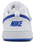 Фото #4 товара Кроссовки Nike Для Мальчиков Toddler Court Borough Low Recraft Stay-Put Casual Sneakers from Finish Line