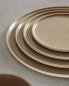 Фото #6 товара Посуда и кухонные принадлежности ZARAHOME Набор из 2: тарелка Гладкие фарфоровые обеденные тарелки с двойной отделкой: блестящая внутри и матовая снаружи.