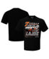 Фото #2 товара Men's Black Corey LaJoie Schluter Systems Car T-shirt