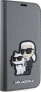 Karl Lagerfeld Etui Karl Lagerfeld KLBKP14SSANKCPG Apple iPhone 14 bookcase srebrny/silver Saffiano Karl & Choupette