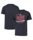 Фото #1 товара Men's Navy Atlanta Braves Regional Franklin T-shirt