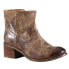 Фото #2 товара Diba True Walnut Grove Round Toe Pull On Booties Womens Brown Casual Boots 90039