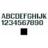 Фото #1 товара INTERNATIONAL LETTERFIX 3 Number Stickers