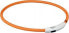 Фото #1 товара Trixie Pierścień z lampą błyskową USB, M–L: 45 cm/o 7 mm, pomarańczowy