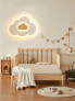 Фото #14 товара FANLG LED Ceiling Light Clouds, 30 cm Wall Lamp Children's LED Ceiling Light Dimmable with Remote Control 3000-6000 K, Cloud Lamp Children's Lamp Ceiling Lamp for Children's Room Bedroom Living Room [Energy Class F]