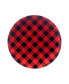 Фото #2 товара Buffalo Plaid 11" Set of 6 Salad Plate