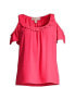 Michael Michael Kors Cold-Shoulder Top Rose Pink XL