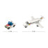 Фото #3 товара TAP Plane With Ladder + Control Car + 4 Figures Construction Game
