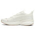 Фото #5 товара Puma Hyperdrive Profoam Speed Mono Luxe Lace Up Womens White Sneakers Casual Sh