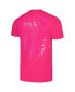 Men's and Women's Pink Formula 1 Las Vegas Grand Prix Mono Core T-shirt 2XL - фото #3