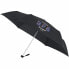 Foldable Umbrella BlackFit8 Urban Black Navy Blue 48 cm