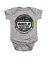 ფოტო #1 პროდუქტის Baby Girls Baby Vendelay Logo Snapsuit