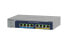 Netgear 8-port Ultra60 PoE++ Multi-Gigabit (2.5G) Ethernet Plus Switch - Managed - L2/L3 - 2.5G Ethernet (100/1000/2500) - Full duplex - Power over Ethernet (PoE)