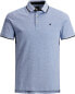 Фото #1 товара JJEPAULOS Slim Fit Bright Cobalt men´s polo shirt