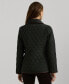 Women's Quilted Velboa-Lined Coat