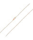 ფოტო #1 პროდუქტის Ultra Thin 018 Gauge 0.5MM Thin14K Yellow White Rose Gold Rolo Curb Cable Chain Necklace For Women 16 Inch